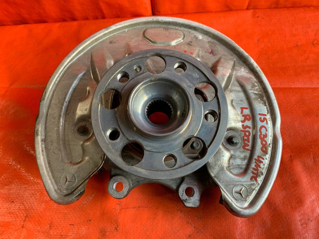 OEM 2015 MERCEDES BENZ C300 W205 4MATIC   DRIVER LEFT REAR SPINDLE KNUCKLE3