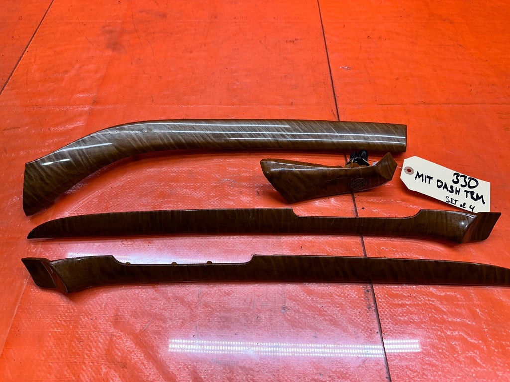 04 08 ACURA TSX 2.4L INTERIOR WOOD GRAIN DASH DOOR TRIM SET OEM #3300