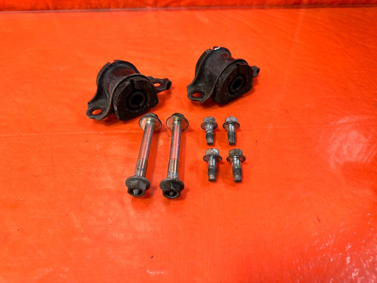 13 20 SUBARU BRZ   LEFT & RIGHT REAR SWAY BAR BRACKETS   OEM #2921