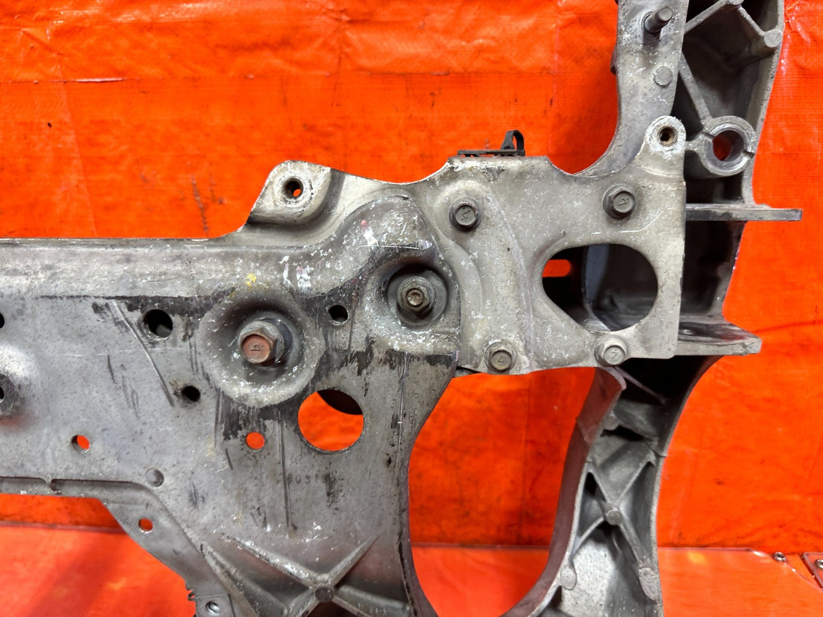 08 15 INFINITI G37 COUPE & CONVERTIBLE FRONT SUBFRAME CROSSMEMBER K FRAME   32816