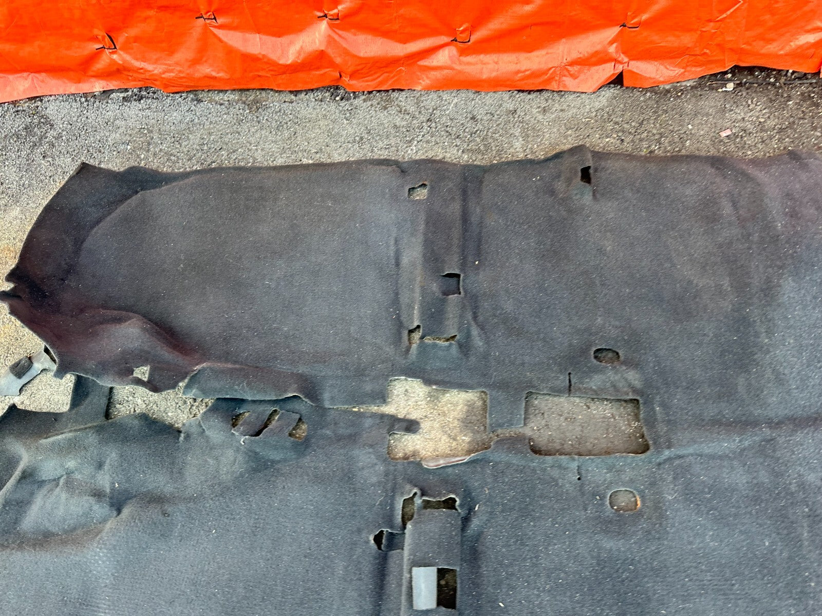 02 05 HONDA CIVIC SI EP3 HATCHBACK INTERIOR FLOOR CARPET RUG MAT   BLACK OEM EP36