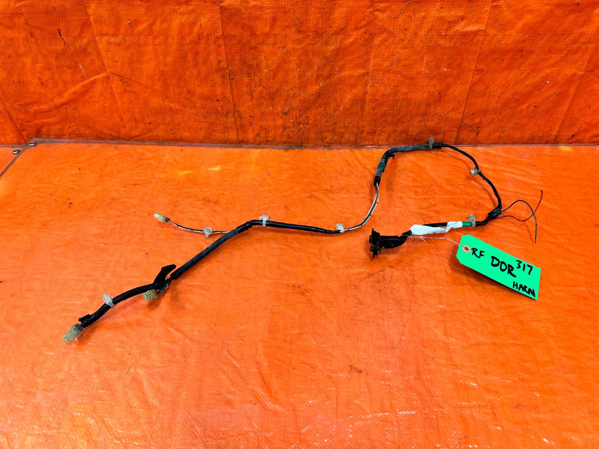 90-91 HONDA CIVIC HATCHBACK - RIGHT DOOR SPEAKER WIRE HARNESS - OEM 317 SPLICE0