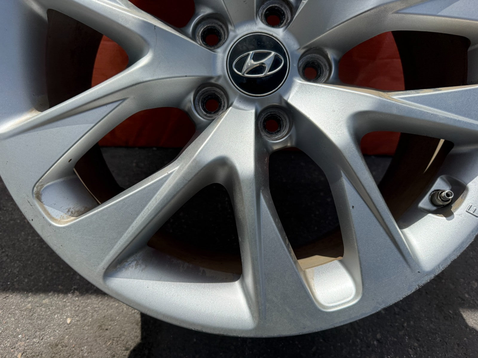 13 16 HYUNDAI GENESIS COUPE  FRONT WHEEL RIM 18x7.5 +32   OEM FACTORY #326 25