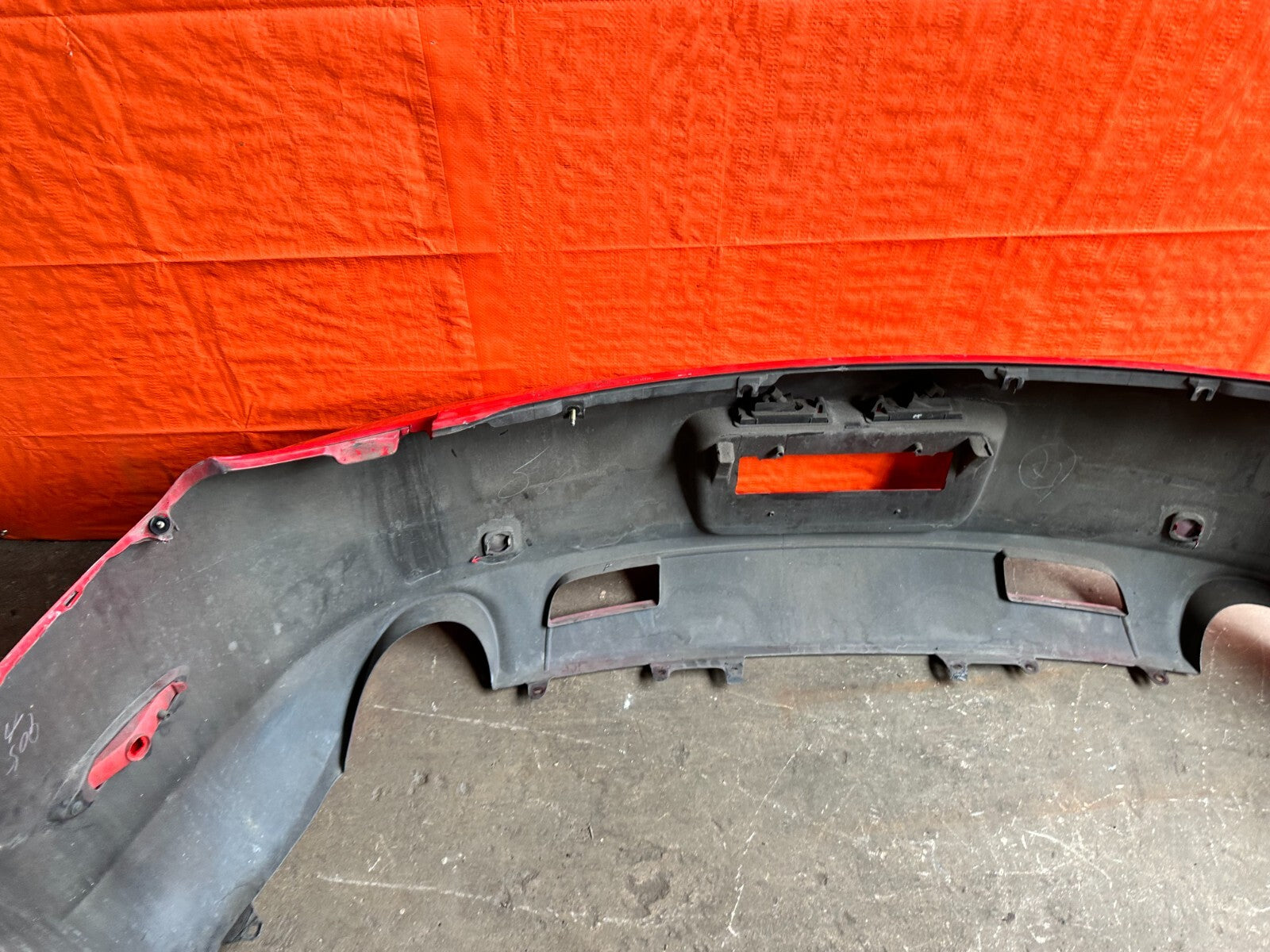 02 10 LEXUS SC430   REAR BUMPER COVER   RED COLOR   OEM FACTORY #26117