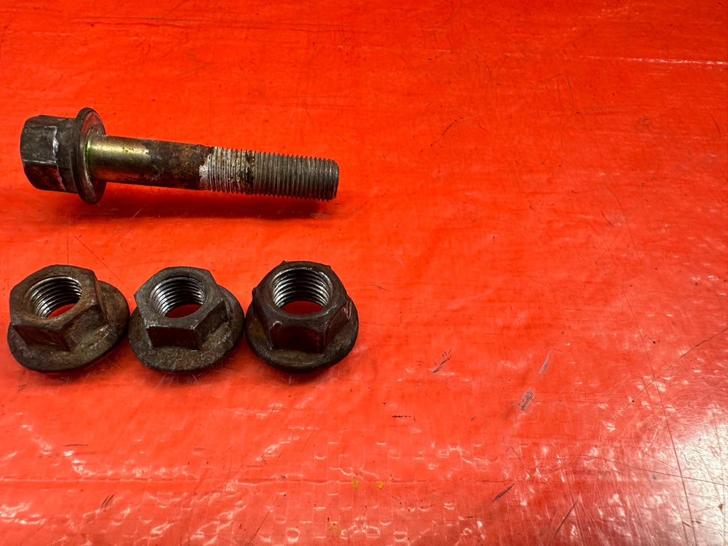 06 11 HONDA CIVIC SI UPPER TRANSMISSION MOUNTING BRACKET BOLTS HARDWARE OEM #1943