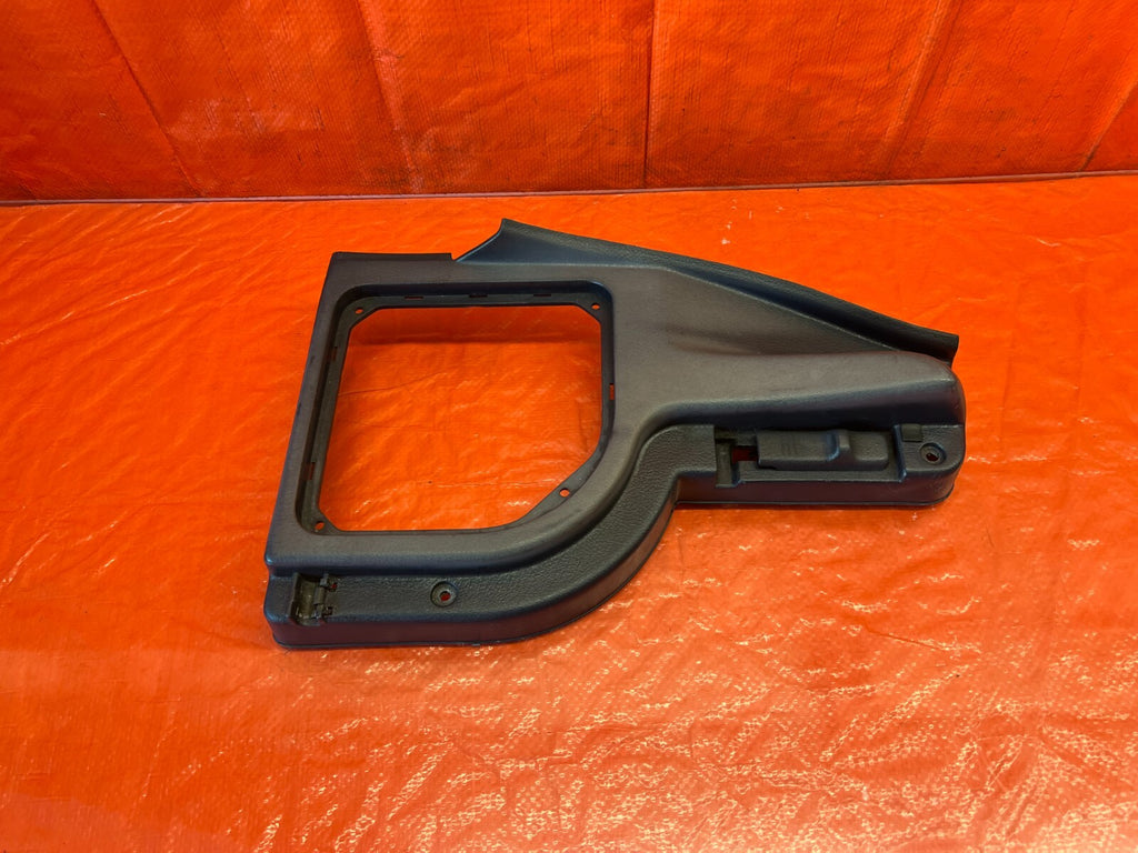 90 93 ACURA INTEGRA 2D RS PASSENGER RIGHT CARGO COVER TRIM BRACKET BLUE OEM #1547