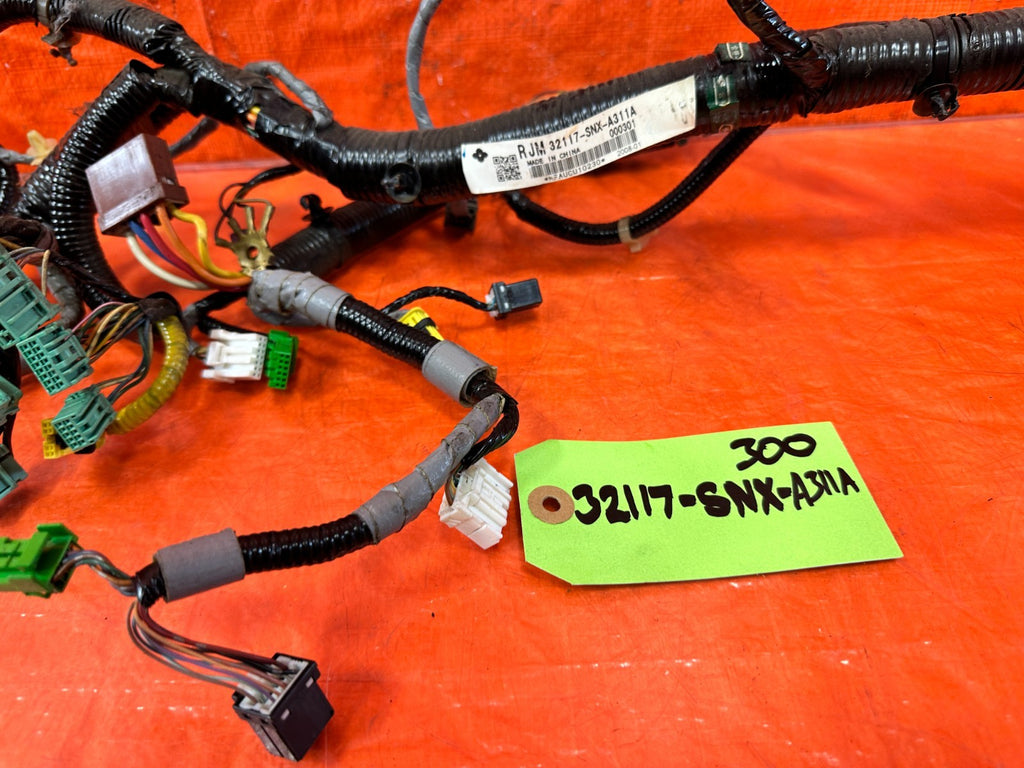 2008 08 HONDA CIVIC SI SEDAN   INSTRUMENT GAUGE CLUSTER WIRING HARNESS WIRE LOOM4