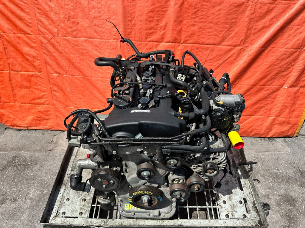 12 14 HYUNDAI GENESIS COUPE BK2 2.0L G4KF   ENGINE MOTOR LONG BLOCK   52K MILES5