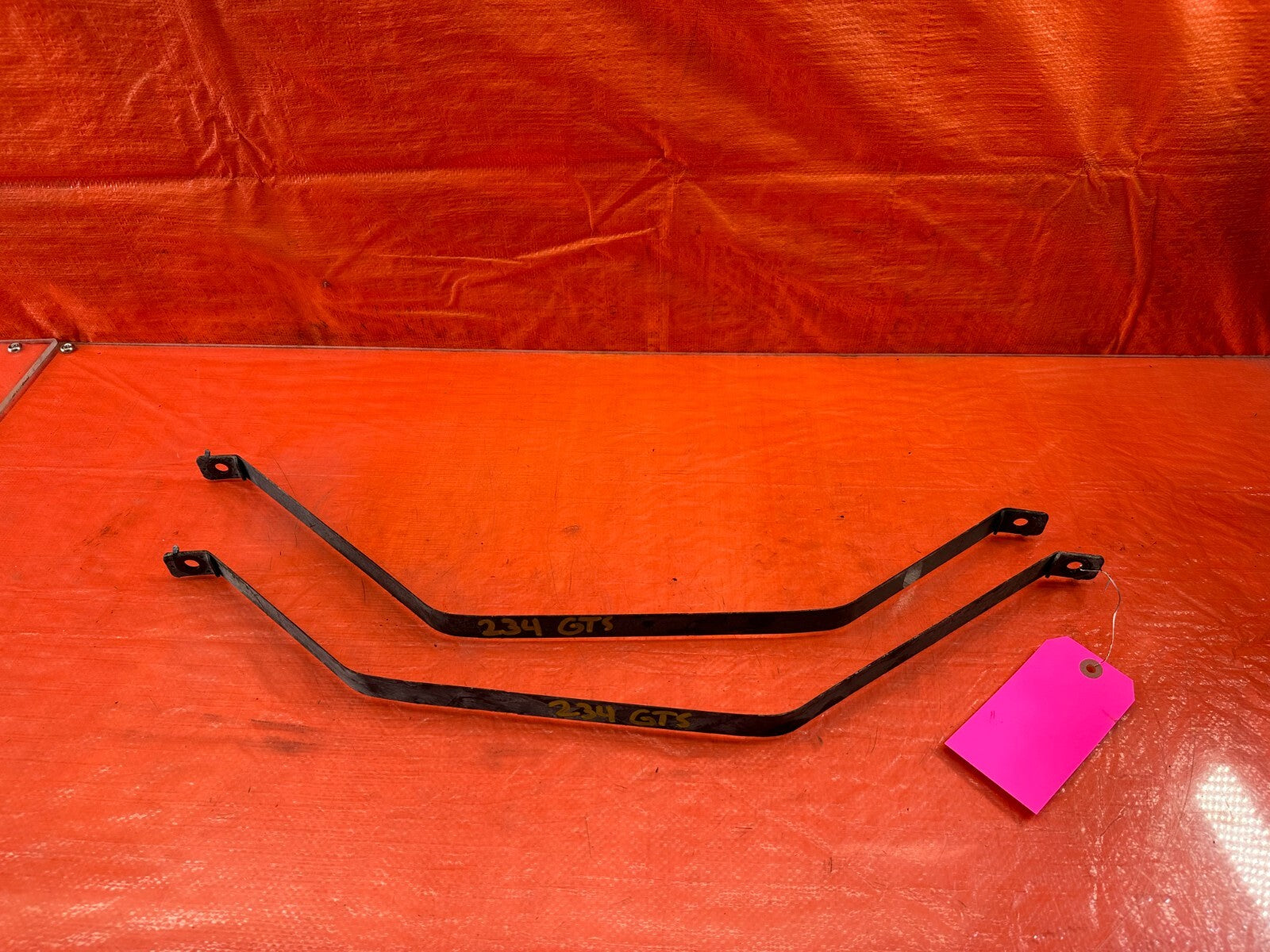 04 08 ACURA TL   GAS GASOLINE FUEL TANK MOUNTING STRAPS BAND SET   OEM #2340