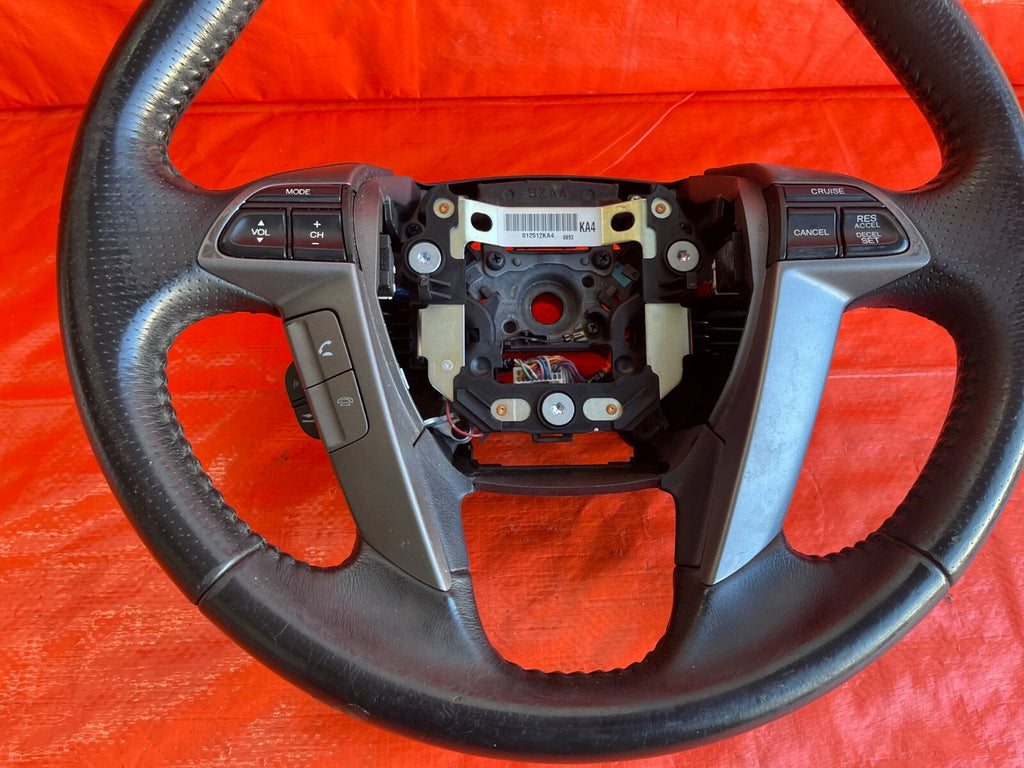 11 12 HONDA ODYSSEY   EX L / TOURING MODEL ONLY   STEERING WHEEL W/ SWITCHES OEM10