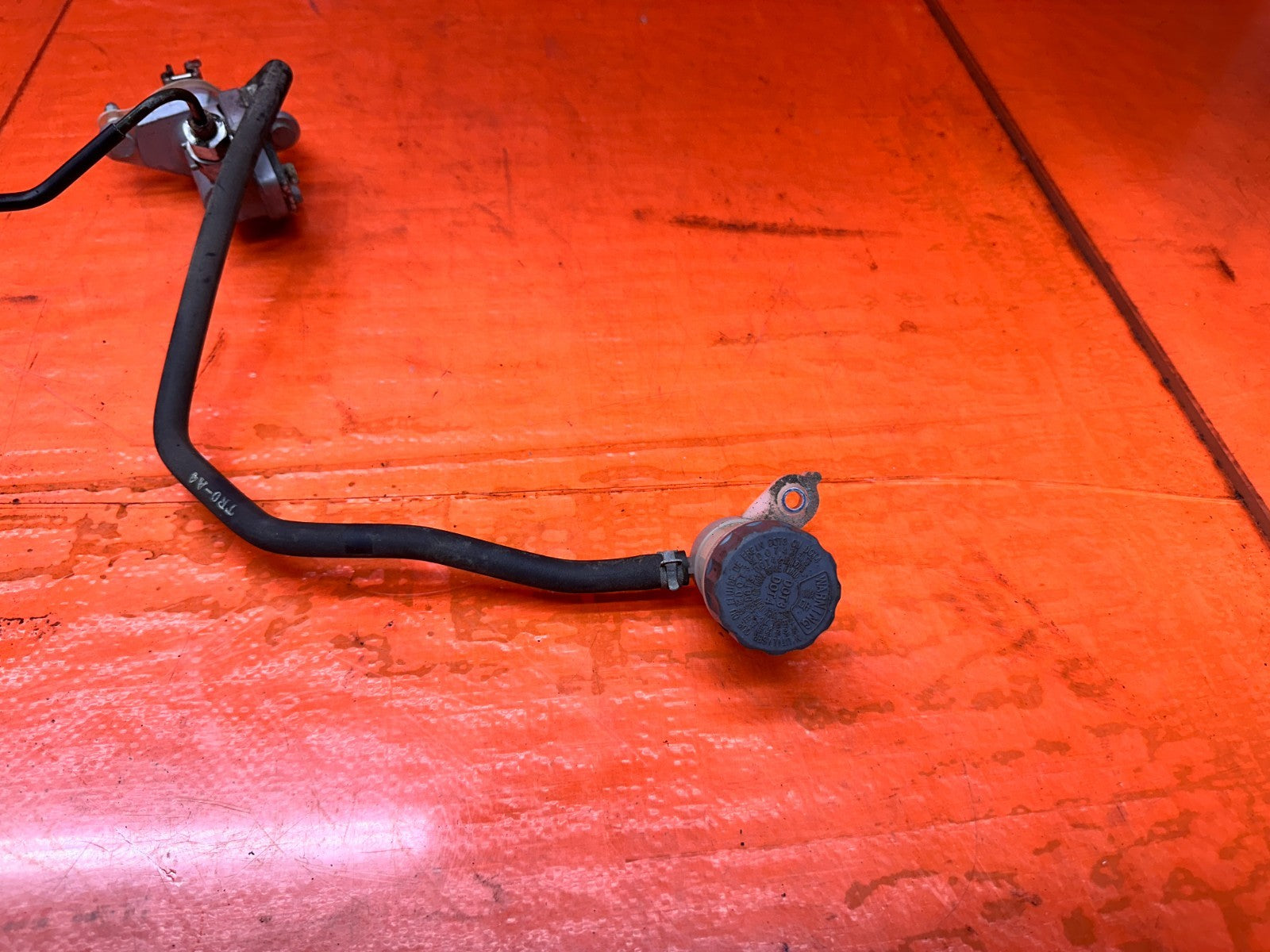 13 15 HONDA CIVIC SI 2.4L CLUTCH MASTER SLAVE CYLINDER W/ HARD LINES OEM #3345