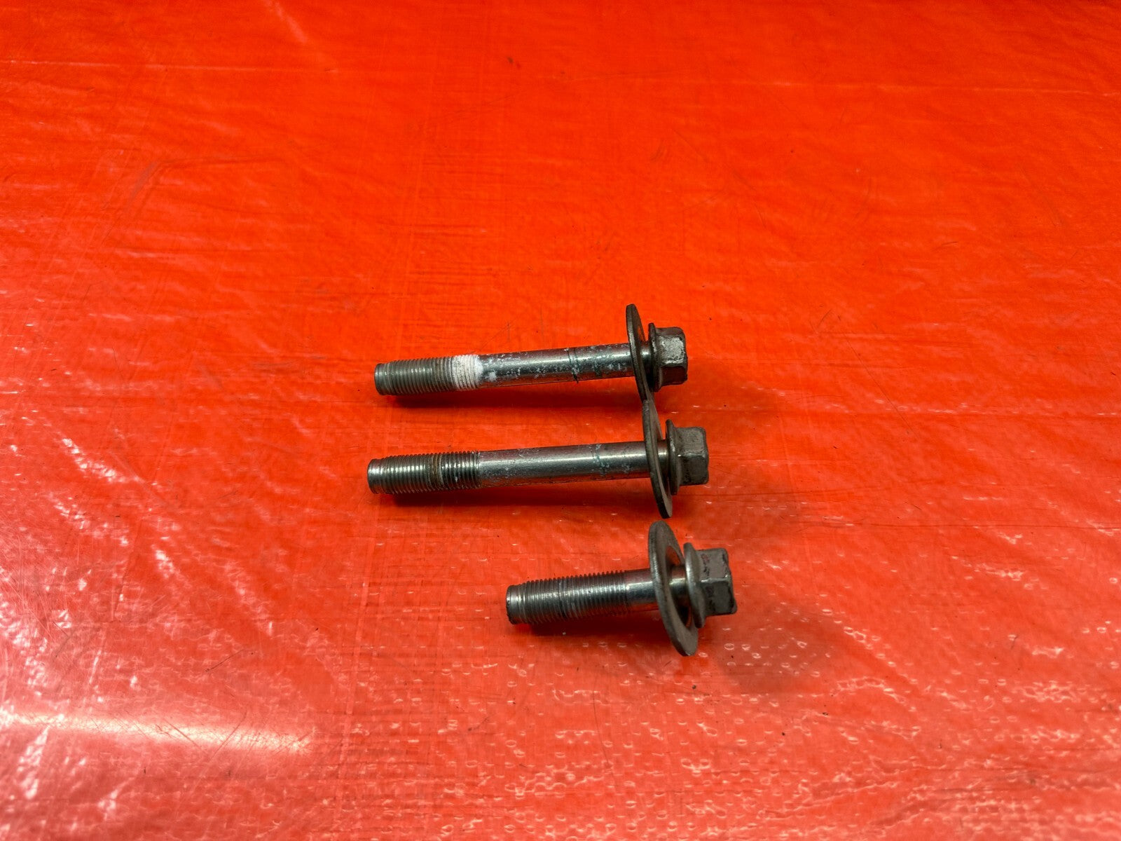 09 12 LANCER EVOLUTION X EVO 10   POWER STEERING RACK BOLTS HARDWARE   OEM #2140