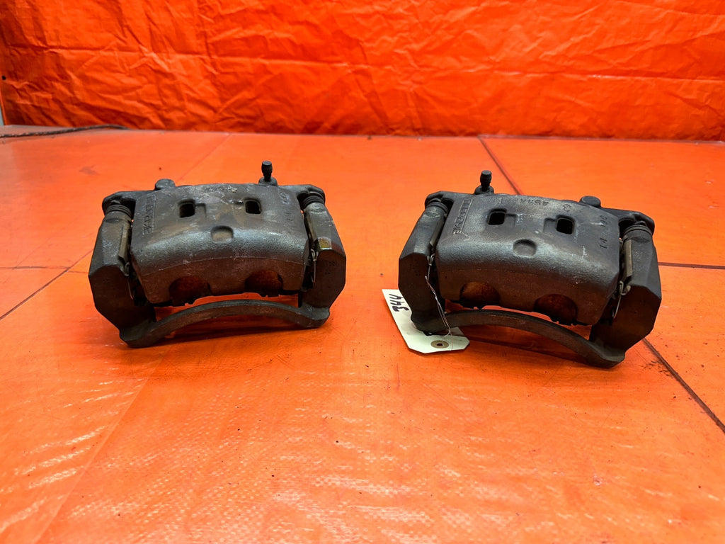 14-15 INFINITI Q50 3.7L FRONT LEFT RIGHT BRAKE CALIPERS SET PAIR ASSEMBLY OEM #37