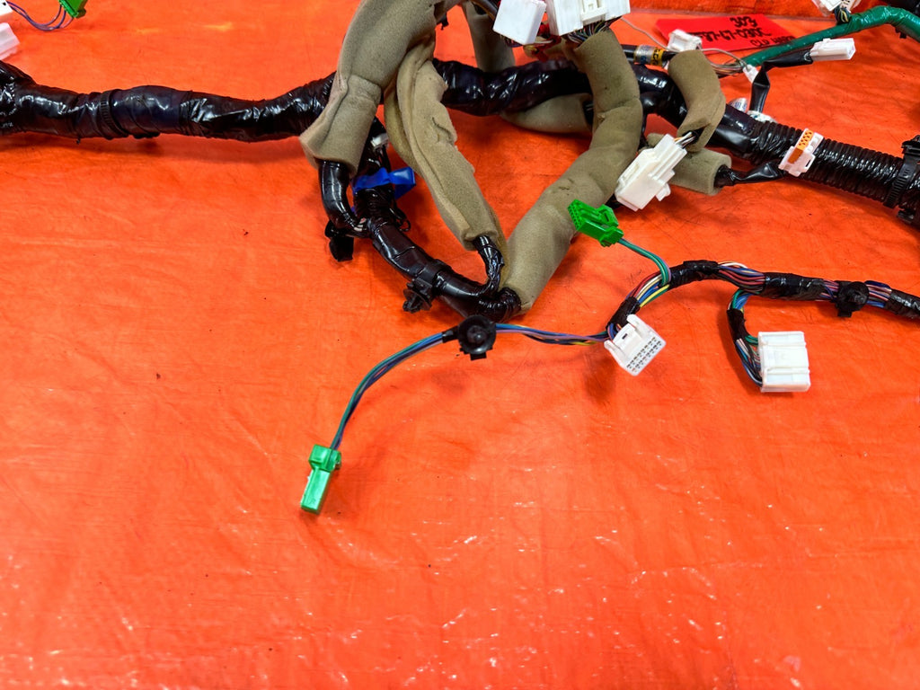 09 11 MAZDA RX8 RX 8   INSTRUMENT GAUGE CLUSTER WIRING HARNESS WIRE LOOM OEM 3034