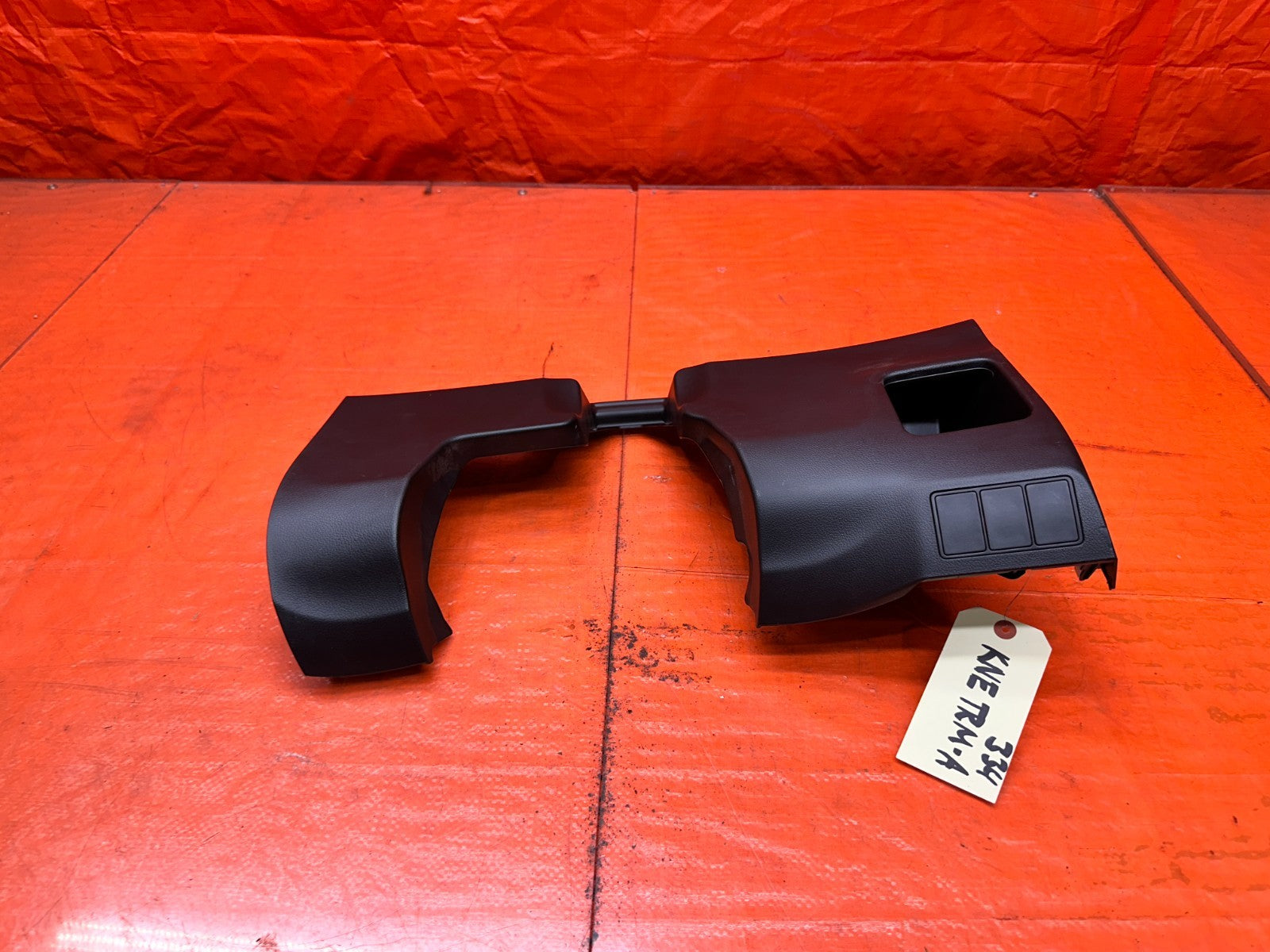 13 15 HONDA CIVIC SI 4D 2.4L DRIVER LOWER DASH KNEE BOLSTER TRIM COVER OEM #3344