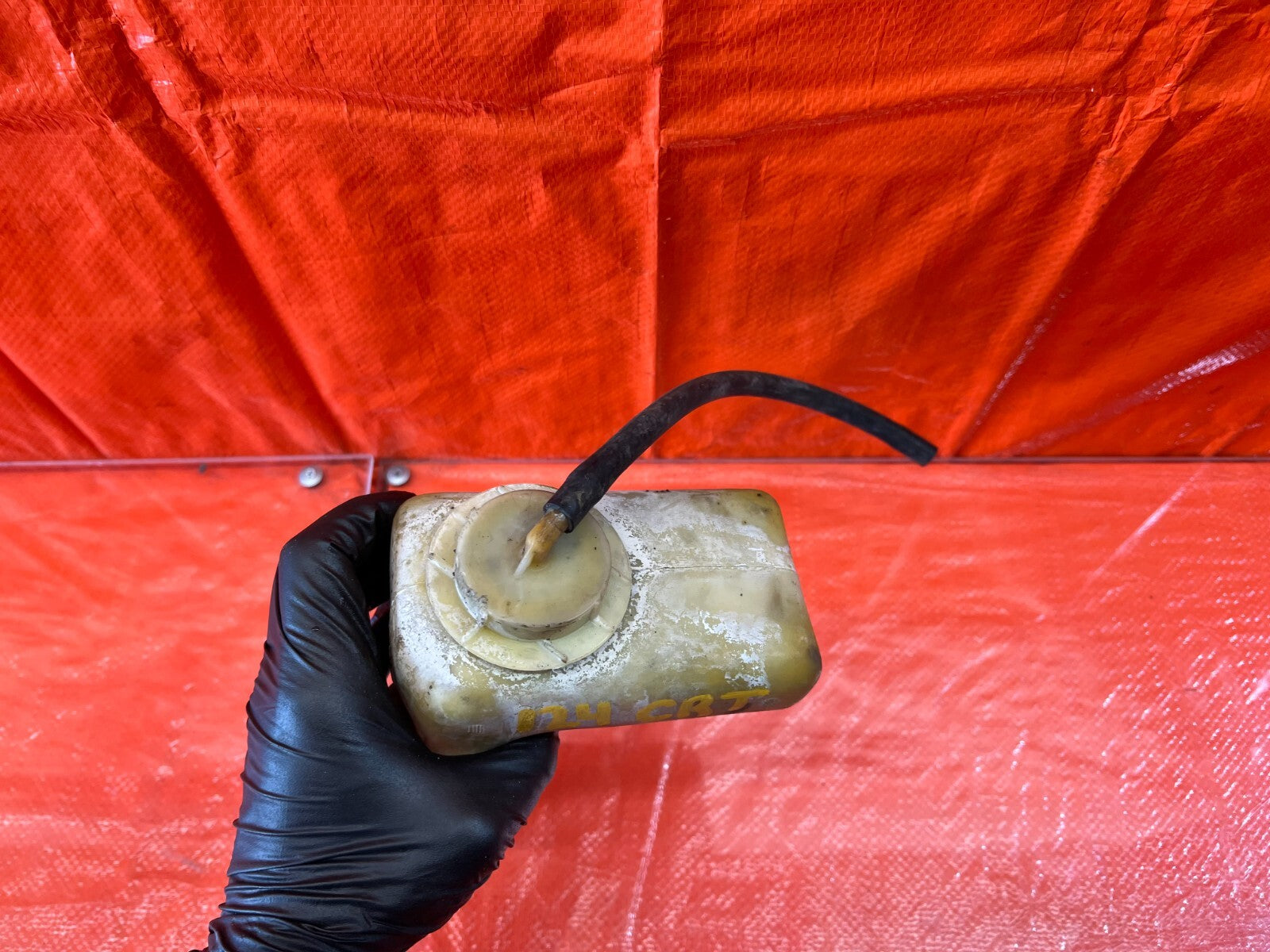 96 00 HONDA CIVIC   COOLANT OVERFLOW RESERVOIR RESERVE TANK BOTTLE   OEM #1247