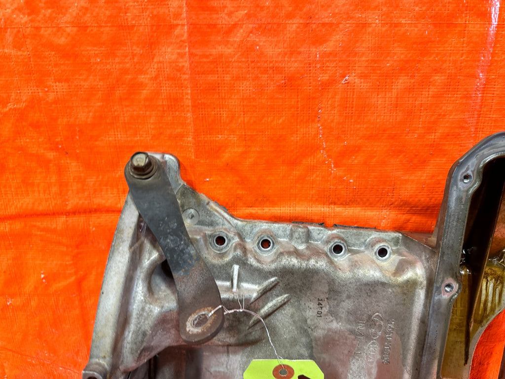 13 16 HYUNDAI GENESIS COUPE 3.8L G6DJ ALUMINUM UPPER OIL PAN ASSEMBLY OEM #2995