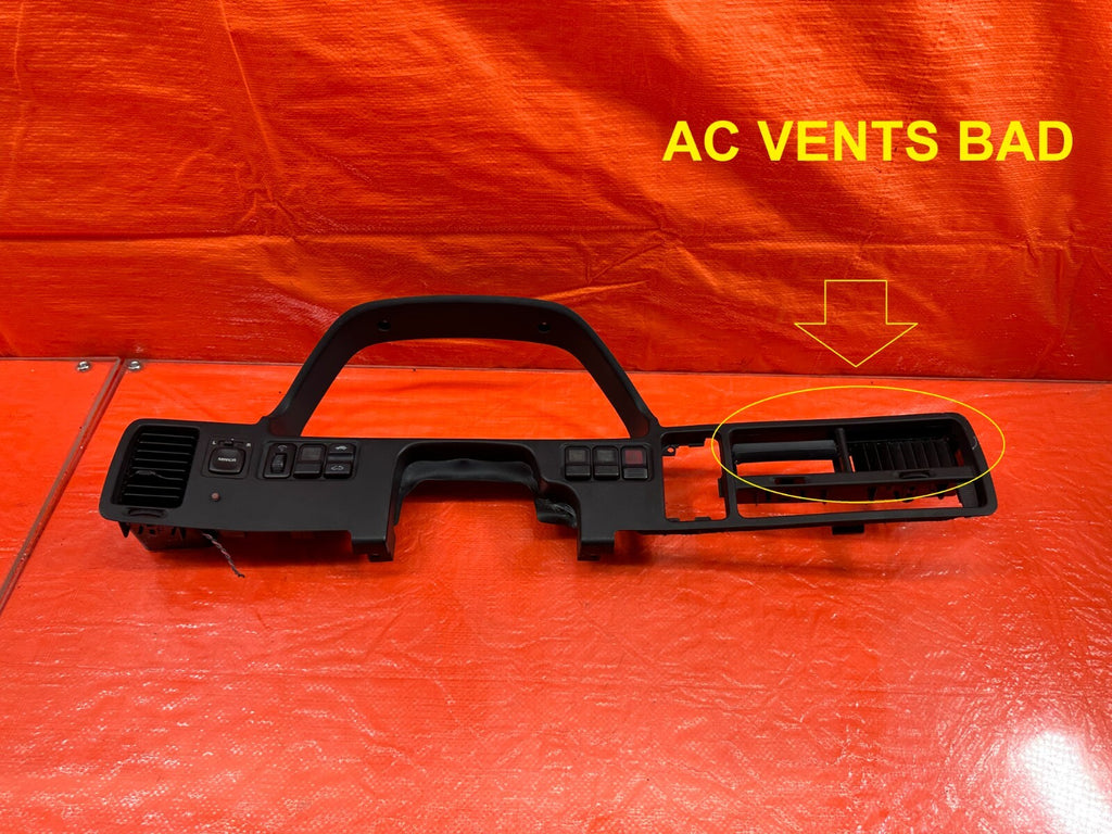 90 93 ACURA INTEGRA   INSTRUMENT GAUGE CLUSTER SURROUND BEZEL TRIM   OEM #1890