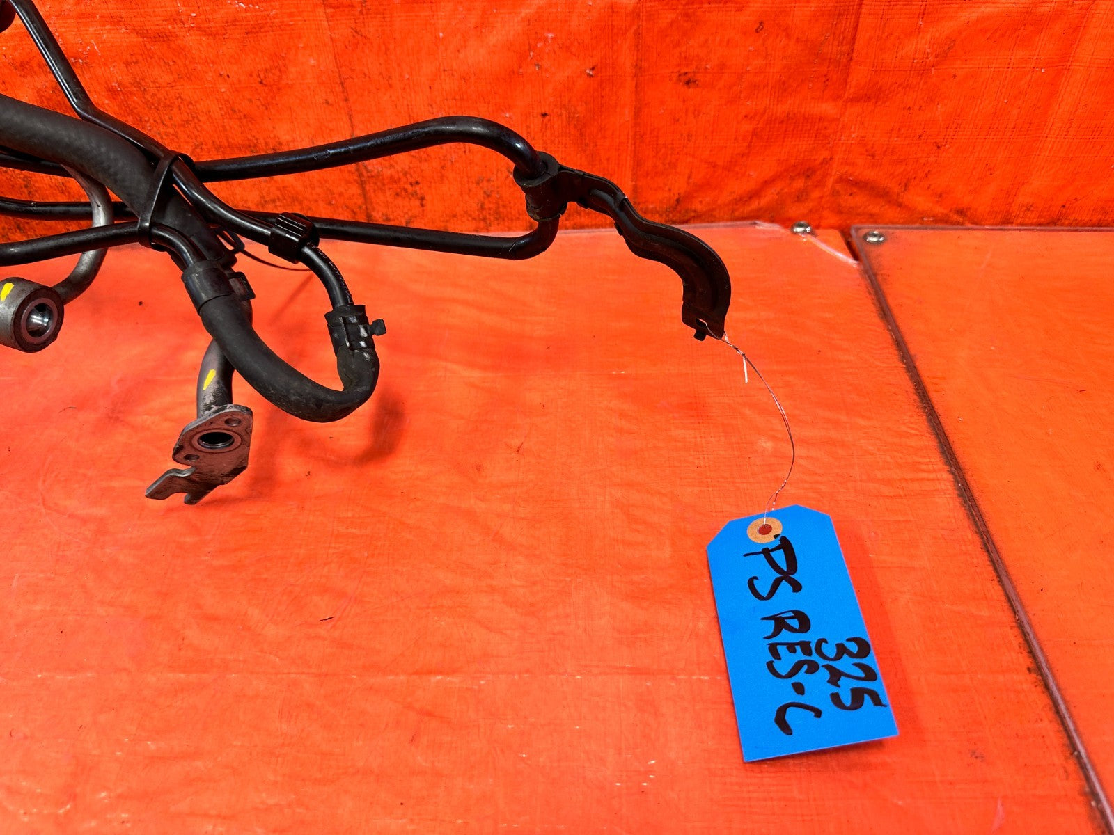 12 14 HYUNDAI GENESIS COUPE BK2 2.0L POWER STEERING LINES W/ RESERVOIR TANK  3252