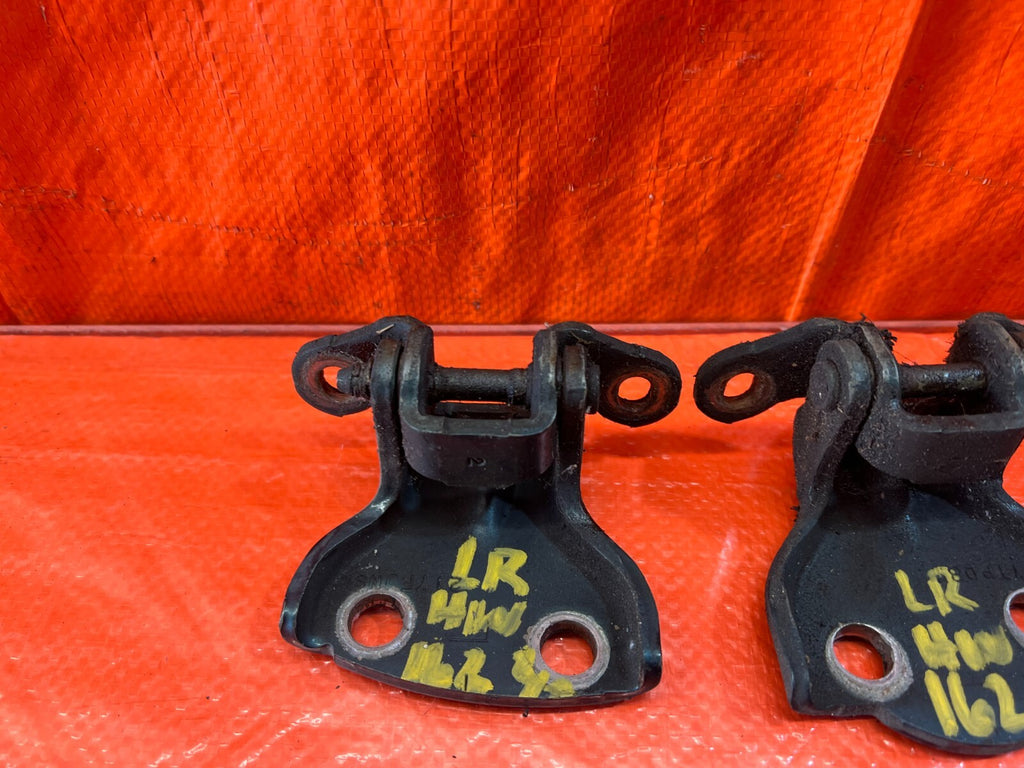 92 00 HONDA CIVIC SEDAN   DRIVER LEFT REAR   DOOR HINGE SET UPPER LOWER OEM #1627