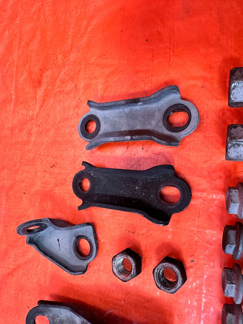 18 22 HONDA ACCORD 1.5L   POWER STEERING RACK BOLTS BRACKETS HARDWARE   OEM #3248