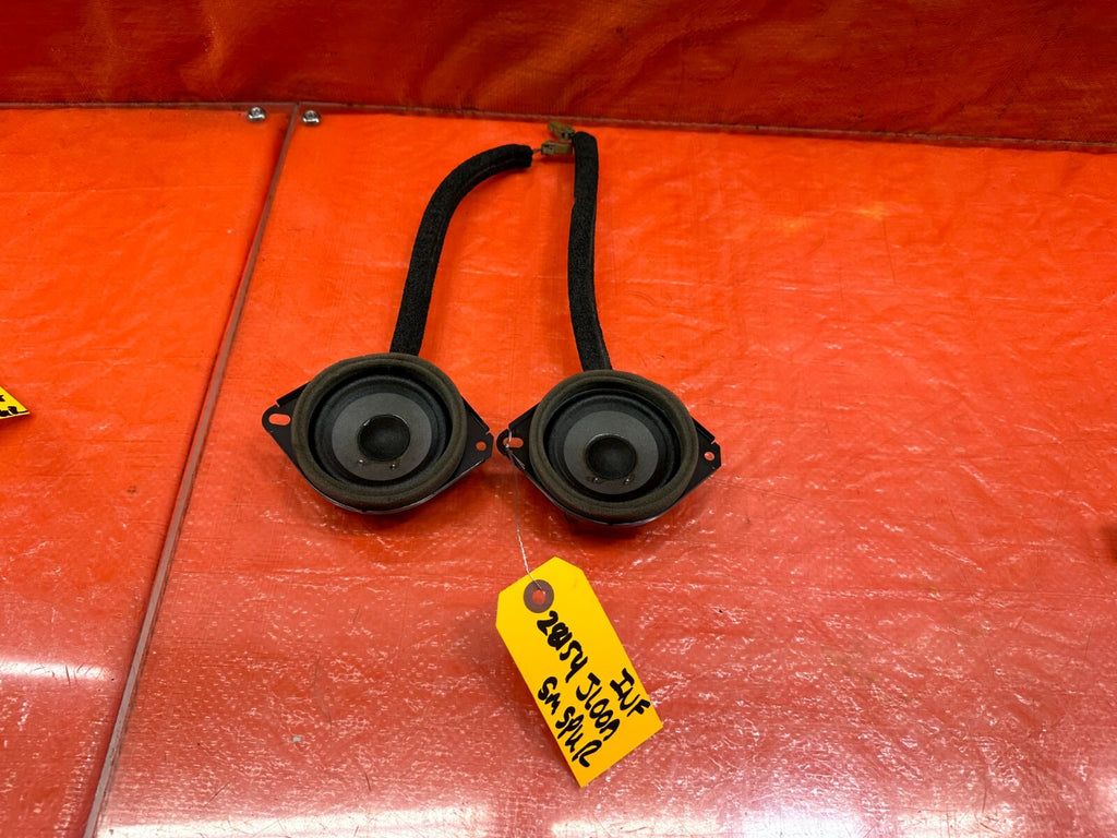 08 15 INFINITI G37 Q60 COUPE BOSE REAR QUARTER PANEL TRIM SPEAKERS LEFT + RIGHT0