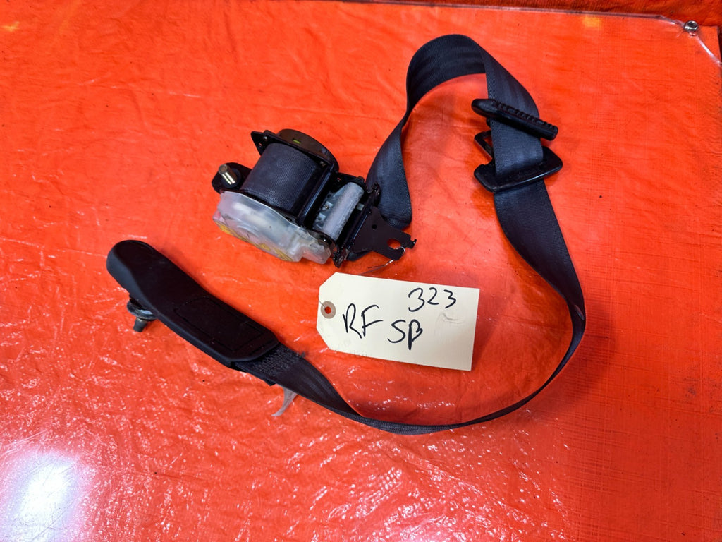 97 01 HONDA PRELUDE   PASSENGER RIGHT FRONT SEAT BELT  SAFETY BELT   OEM #3238