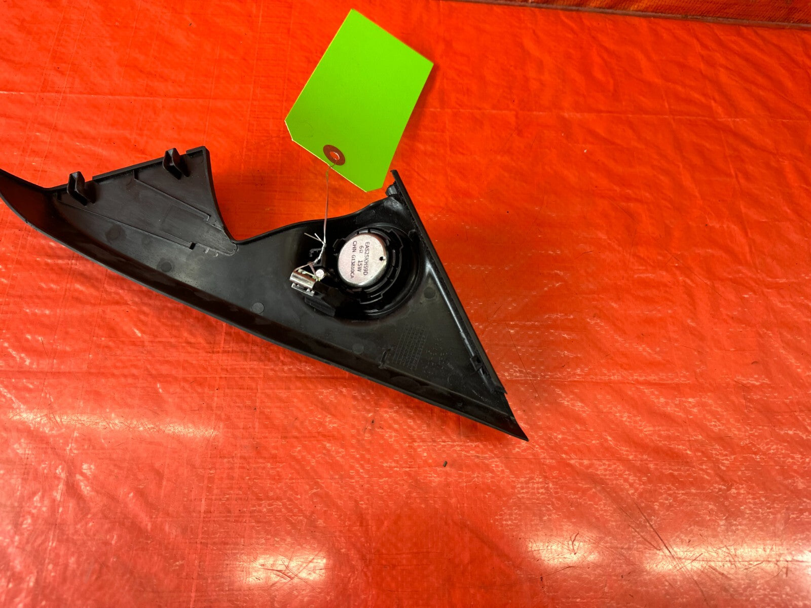 09 14 ACURA TSX   PASSENGER RIGHT DOOR PANEL TWEETER W/ GARNISH TRIM   OEM #2336