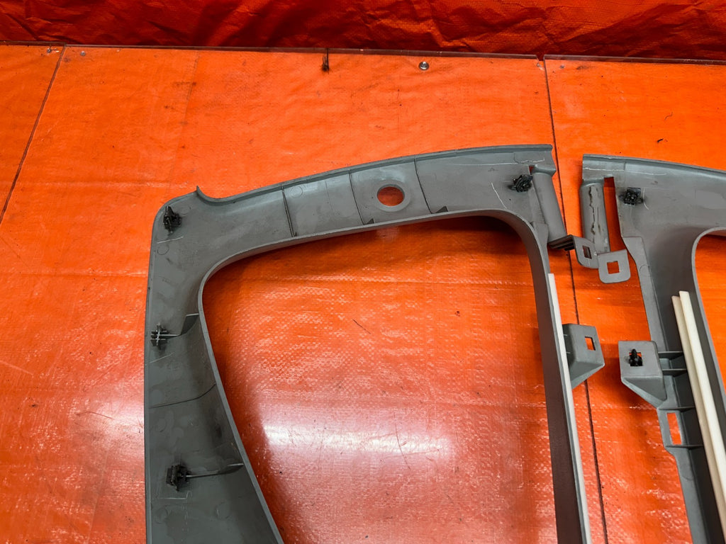 94 01 ACURA INTEGRA 2D LEFT RIGHT REAR INTERIOR C PILLAR TRIM PANEL OEM #33115