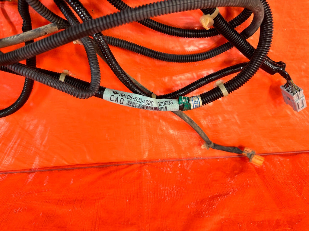 99 01 HONDA PRELUDE BASE   INTERIOR REAR TRUNK WIRING HARNESS WIRE LOOM OEM #2639