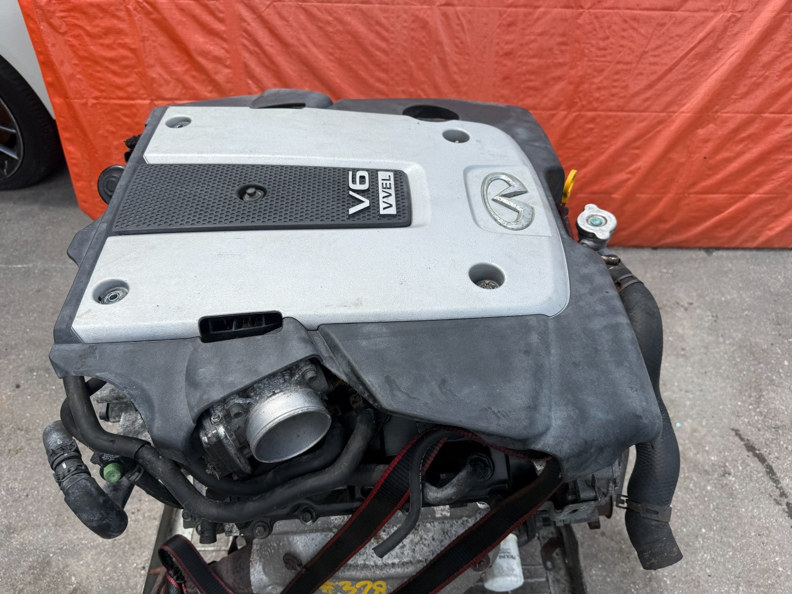 09-13 INFINITI G37 & MORE MODELS - VQ37VHR RWD ENGINE MOTOR LONG BLOCK - 76K MLS11