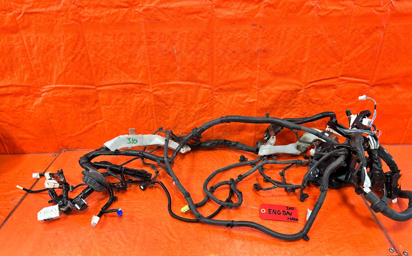 09 10 INFINITI G37 CONVERTIBLE ENGINE BAY / UNDER HOOD WIRING HARNESS WIRE LOOM0