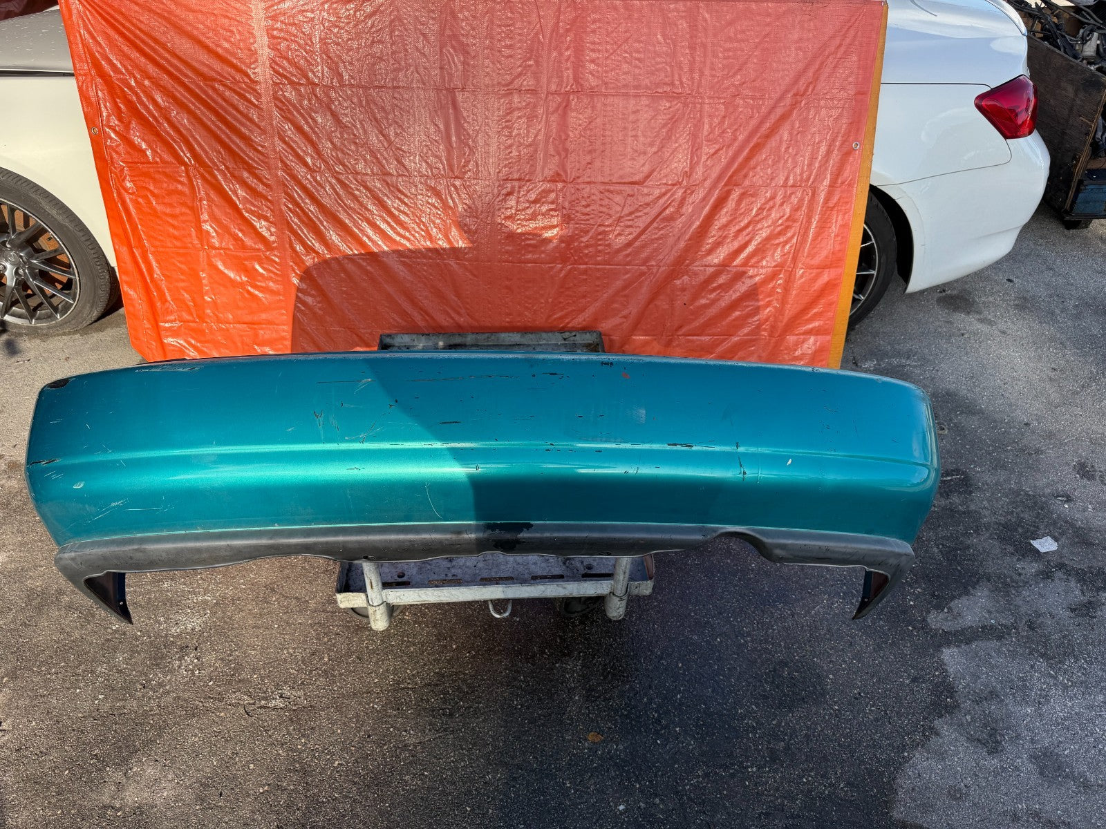 92 95 HONDA CIVIC   2D COUPE   REAR BUMPER COVER ASSEMBLY   GENUINE OEM 3270