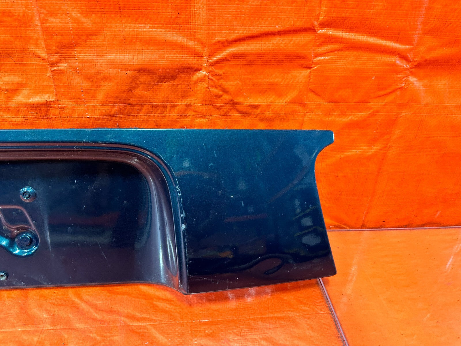 HONDA DEL SOL REAR TRUNK TAIL LIGHT TRIM SKIRT FINISH PANEL LICENSE PLATE #2951