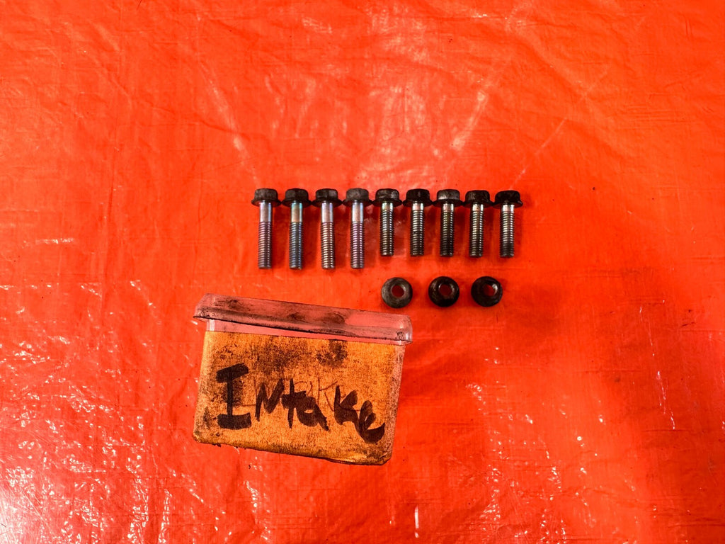 09 14 ACURA TSX   K24Z3 2.4L INTAKE MANIFOLD BOLTS HARDWARE   OEM #2790