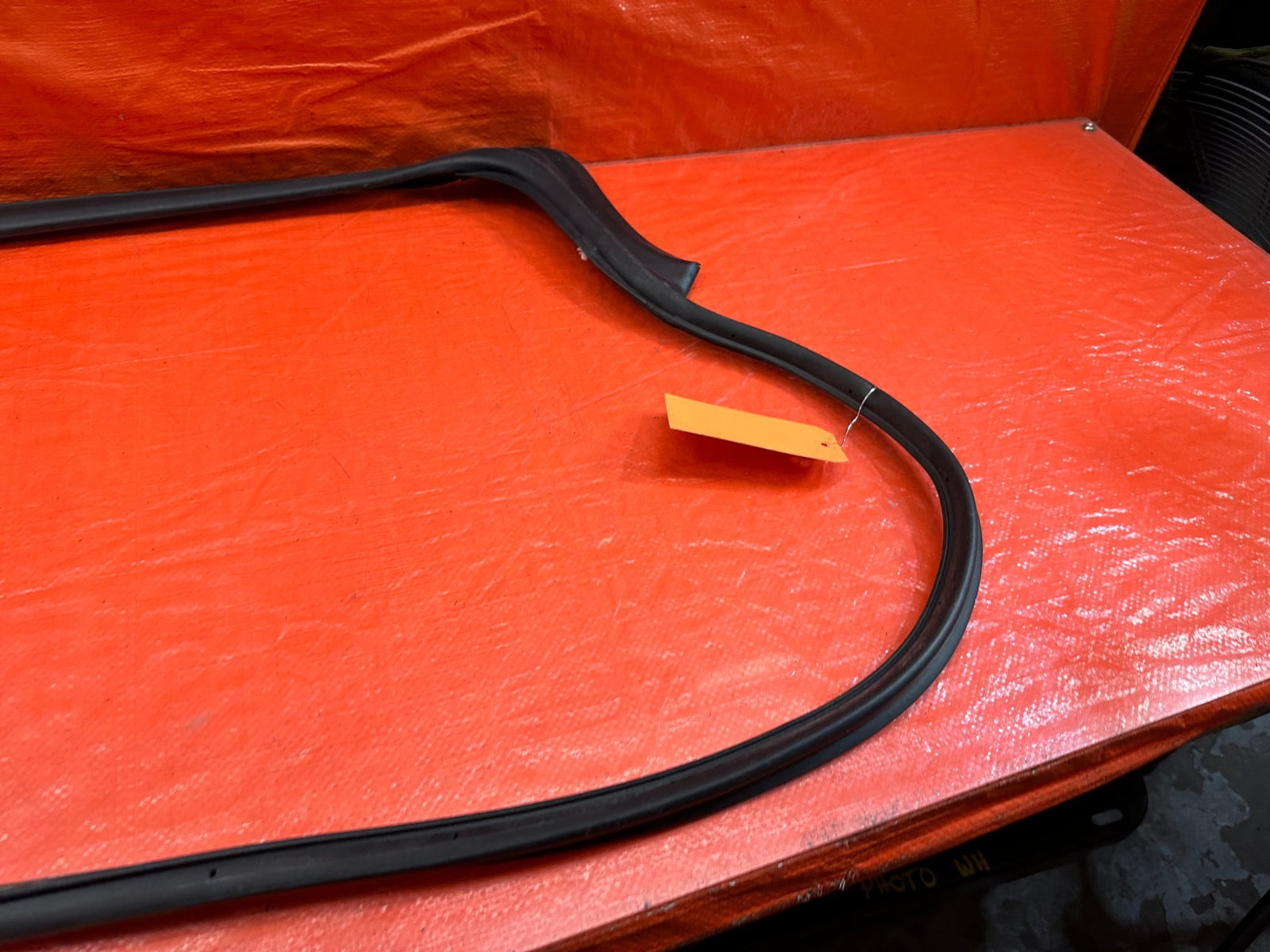 14 20 INFINITI Q50   PASSENGER RIGHT REAR DOOR WEATHER STRIP RUBBER SEAL OEM 2159