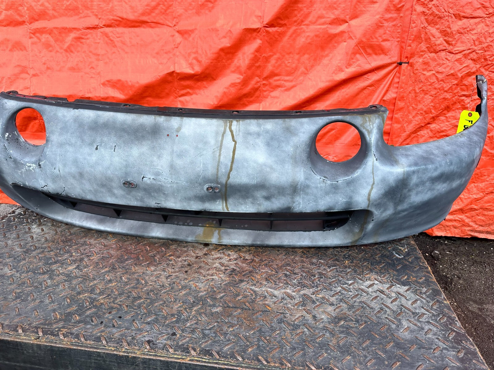 93 95 HONDA DEL SOL   FRONT BUMPER COVER   PRIMER COLOR   OEM #2727