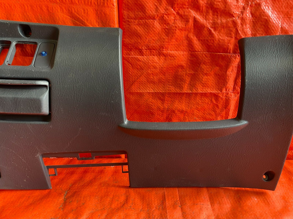 99 00 HONDA CIVIC SI EM1 UNDER STEERING COLUMN KNEE TRIM PANEL   TYPE K GRAY OEM2