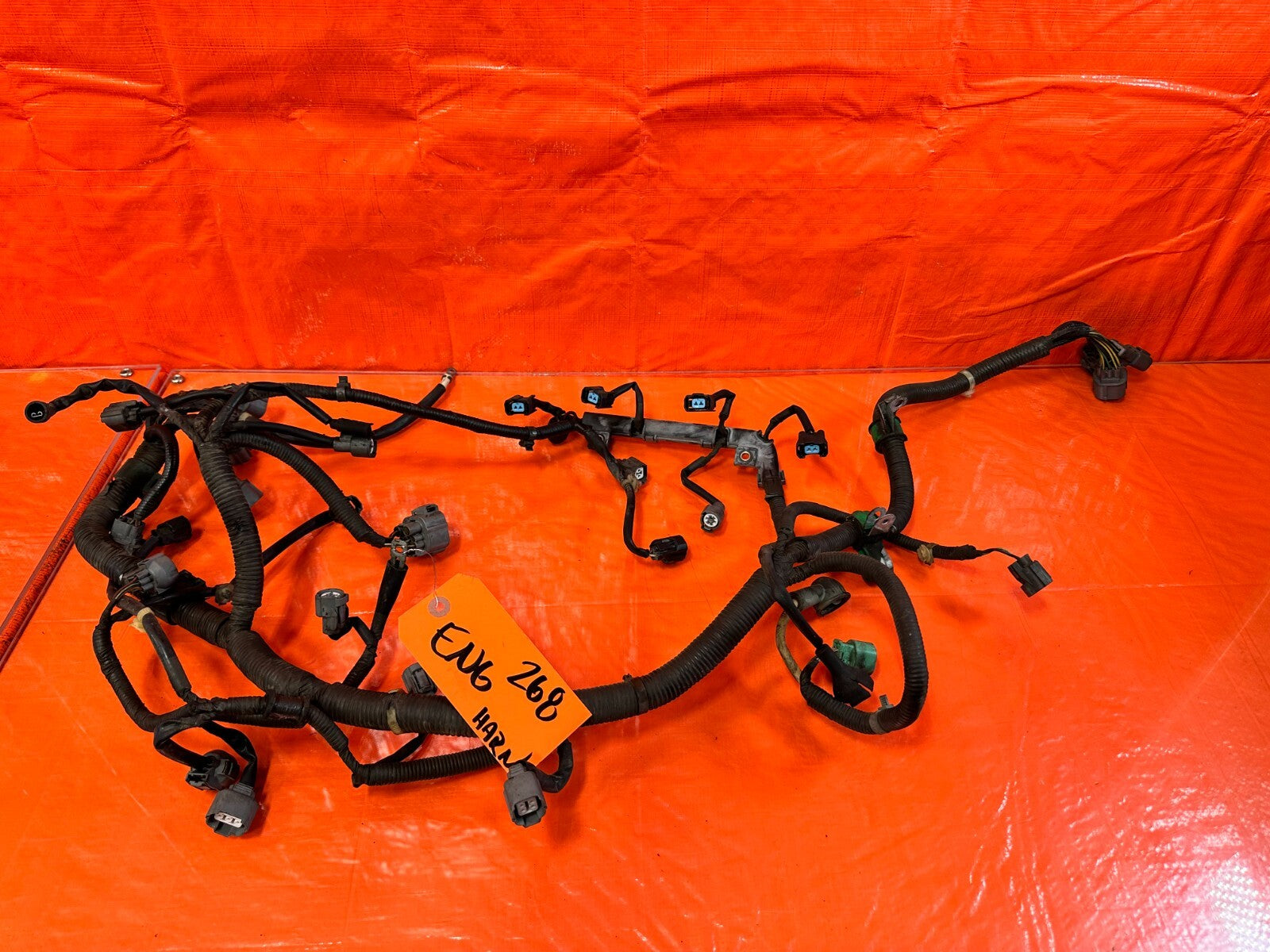 00 01 ACURA INTEGRA B18B1 AUTOMATIC ENGINE MOTOR WIRE HARNESS WIRING LOOM OEM 680