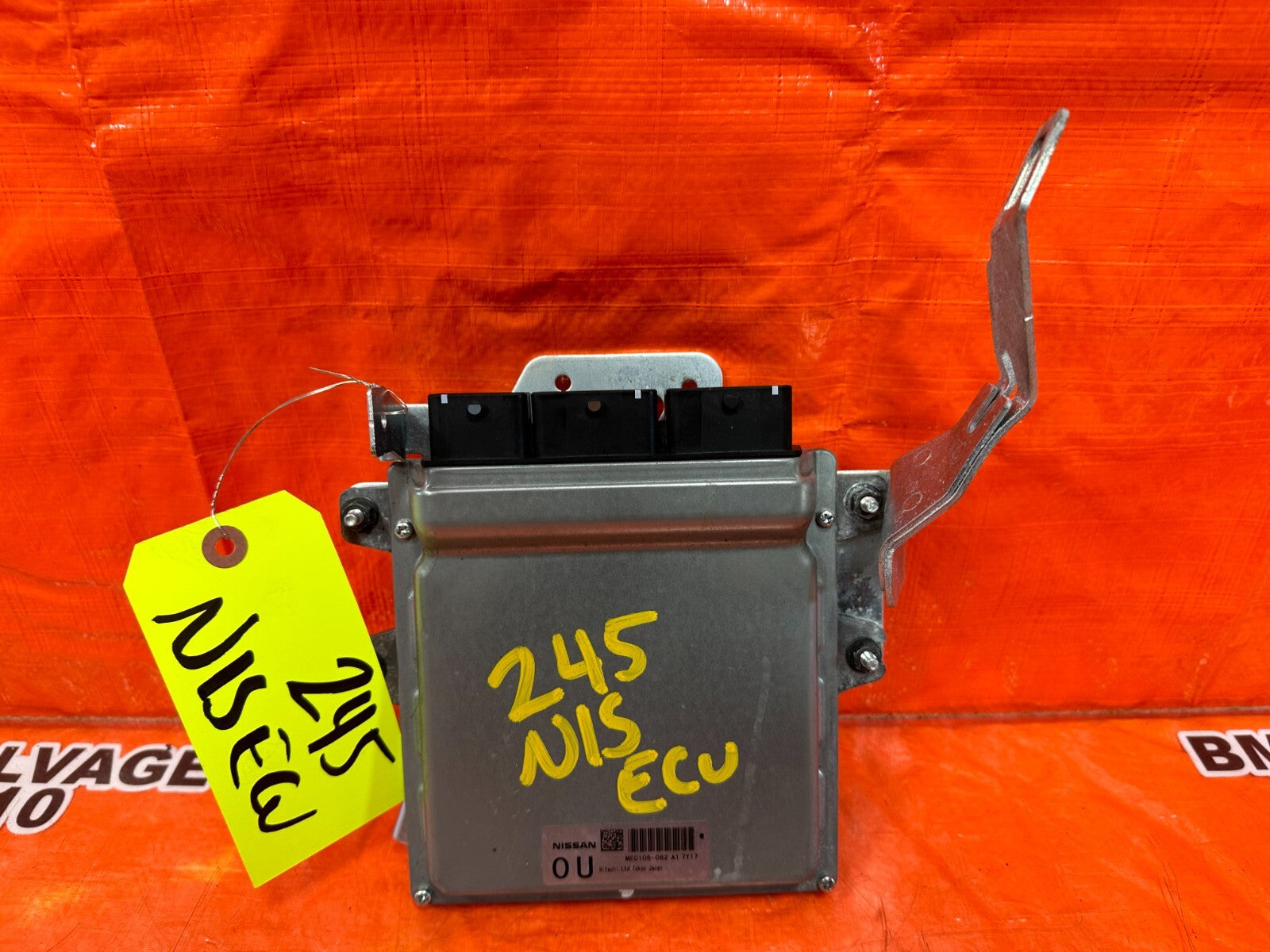 2008 INFINTI G37 COUPE   VQ37VH6 6 SPEED MANUAL ENGINE COMPUTER ECU 23710 JK78B6
