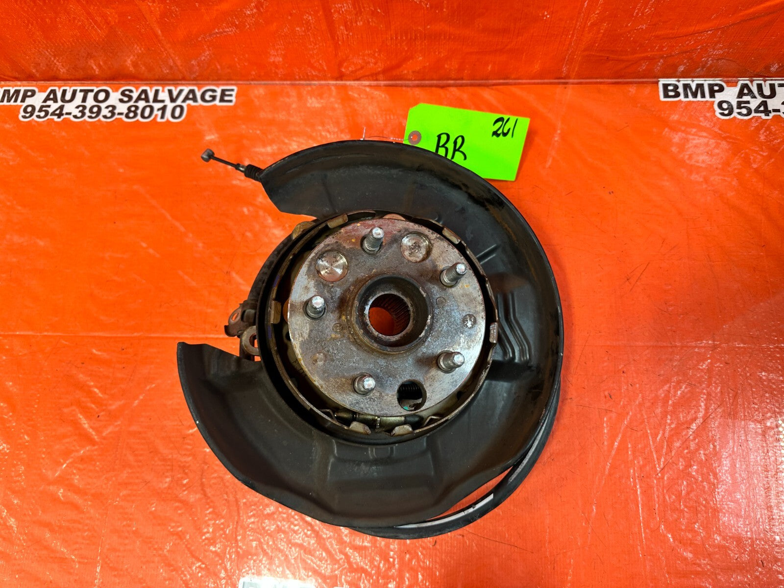 02 10 LEXUS SC430   PASSENGER RIGHT REAR SPINDLE KNUCKLE HUB   OEM FACTORY #2618