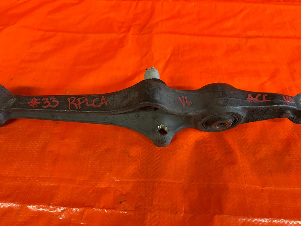 98 02 HONDA ACCORD   PASSENGER RIGHT FRONT LOWER CONTROL ARM   OEM OE #332