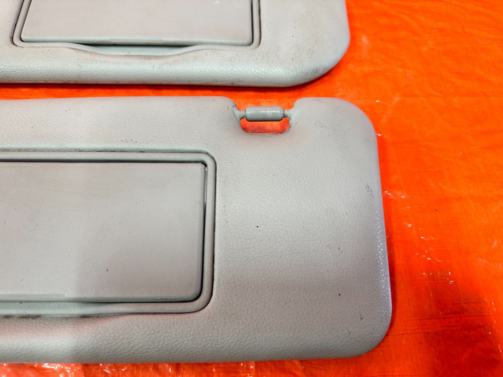 09 15 INFINITI G37 CONVERTIBLE   LEFT AND RIGHT SUN VISORS PAIR SET OEM #2786
