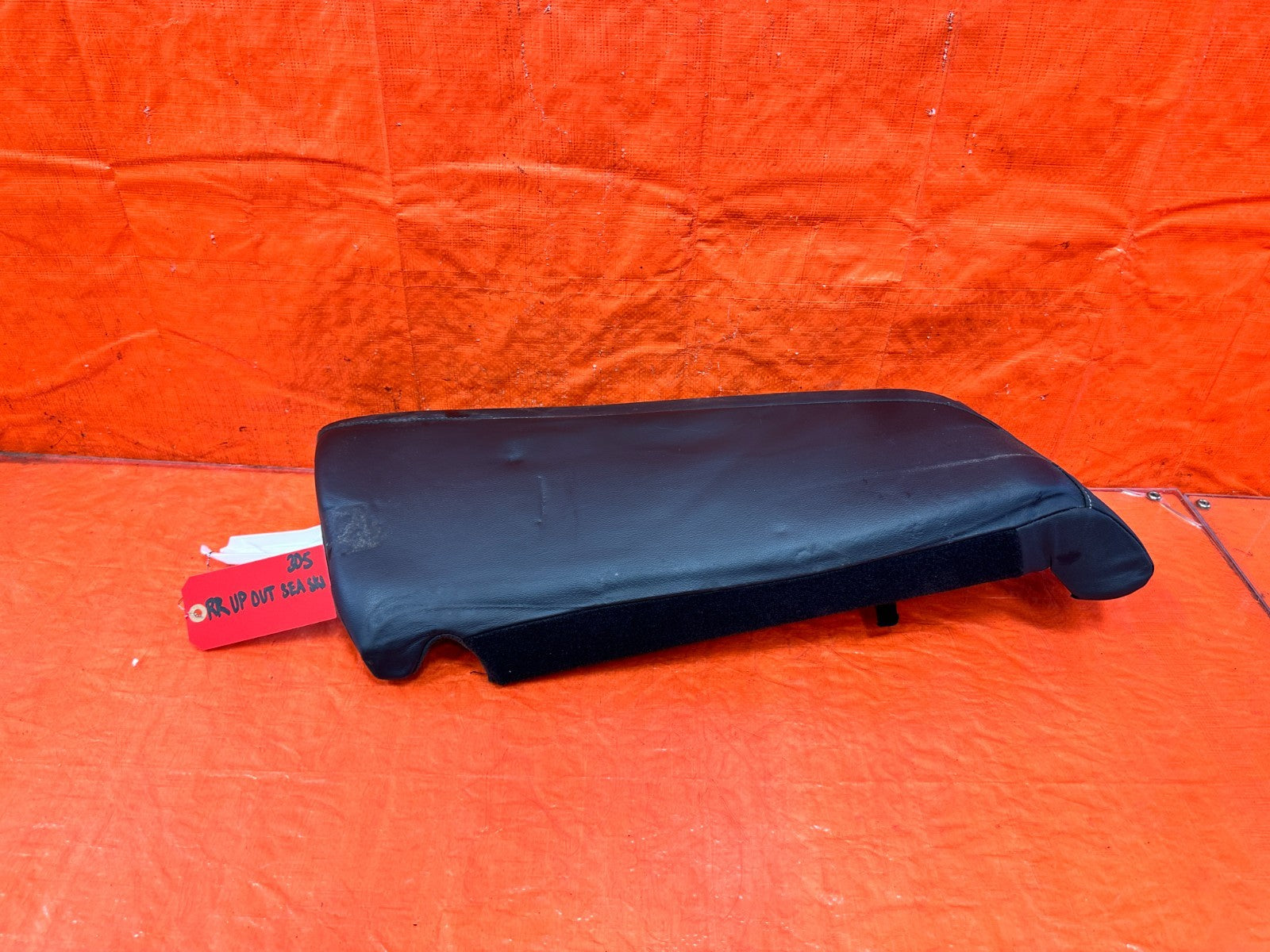 09 10 ACURA TSX   BLACK LEATHER REAR RIGHT OUTER SEAT SKIN   OEM FACTORY 3050