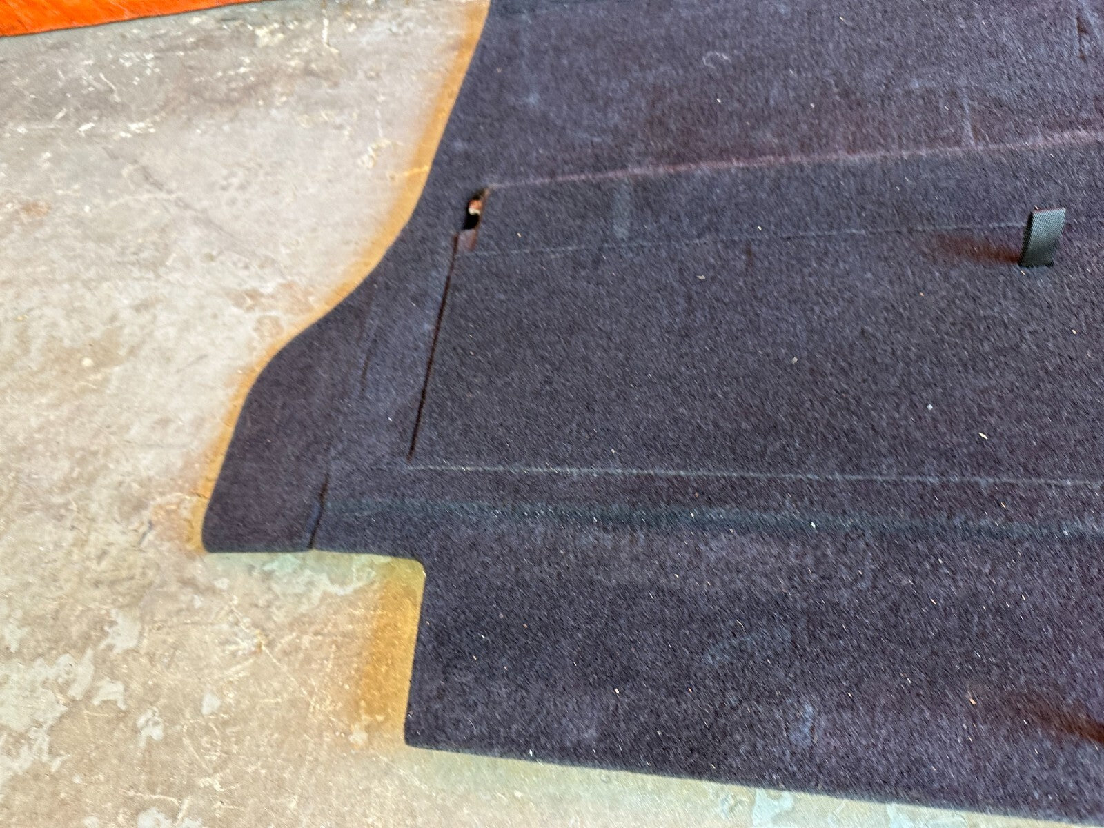 09 15 INFINITI G37 CONVERTIBLE CARGO LINER TRUNK MAT CARDBOARD FLAP LINING OEM5