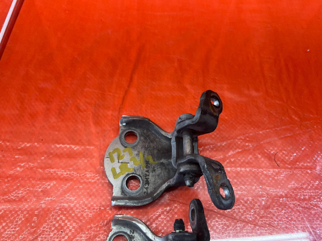 92 00 HONDA CIVIC SEDAN   DRIVER LEFT REAR   DOOR HINGE SET UPPER LOWER OEM #1276