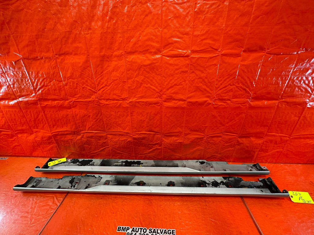 92 95 HONDA CIVIC 2D COUPE LEFT & RIGHT SIDE SKIRTS ROCKER MOLDING TRIM OEM #25711