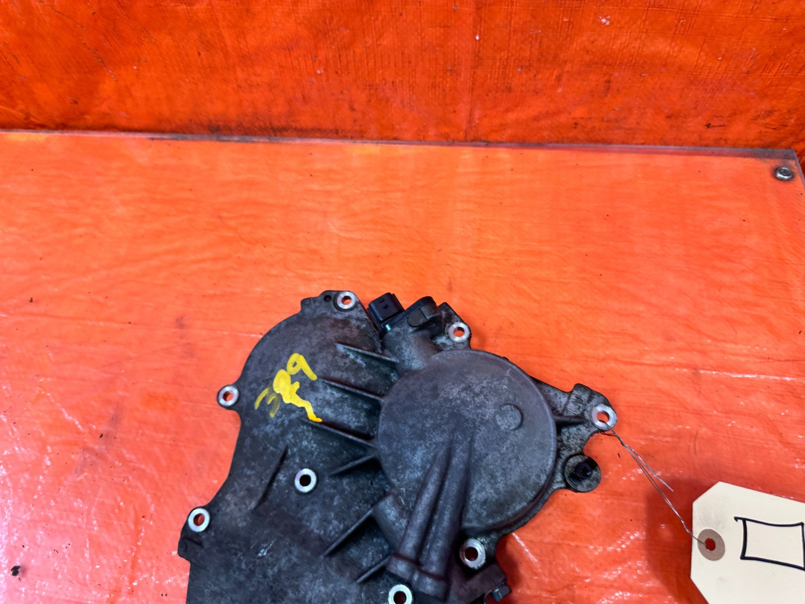 08 15 INFINITI G37 Q60 3.7L RIGHT PASSENGER VVT CAM SPROCKET VTC COVER #3294