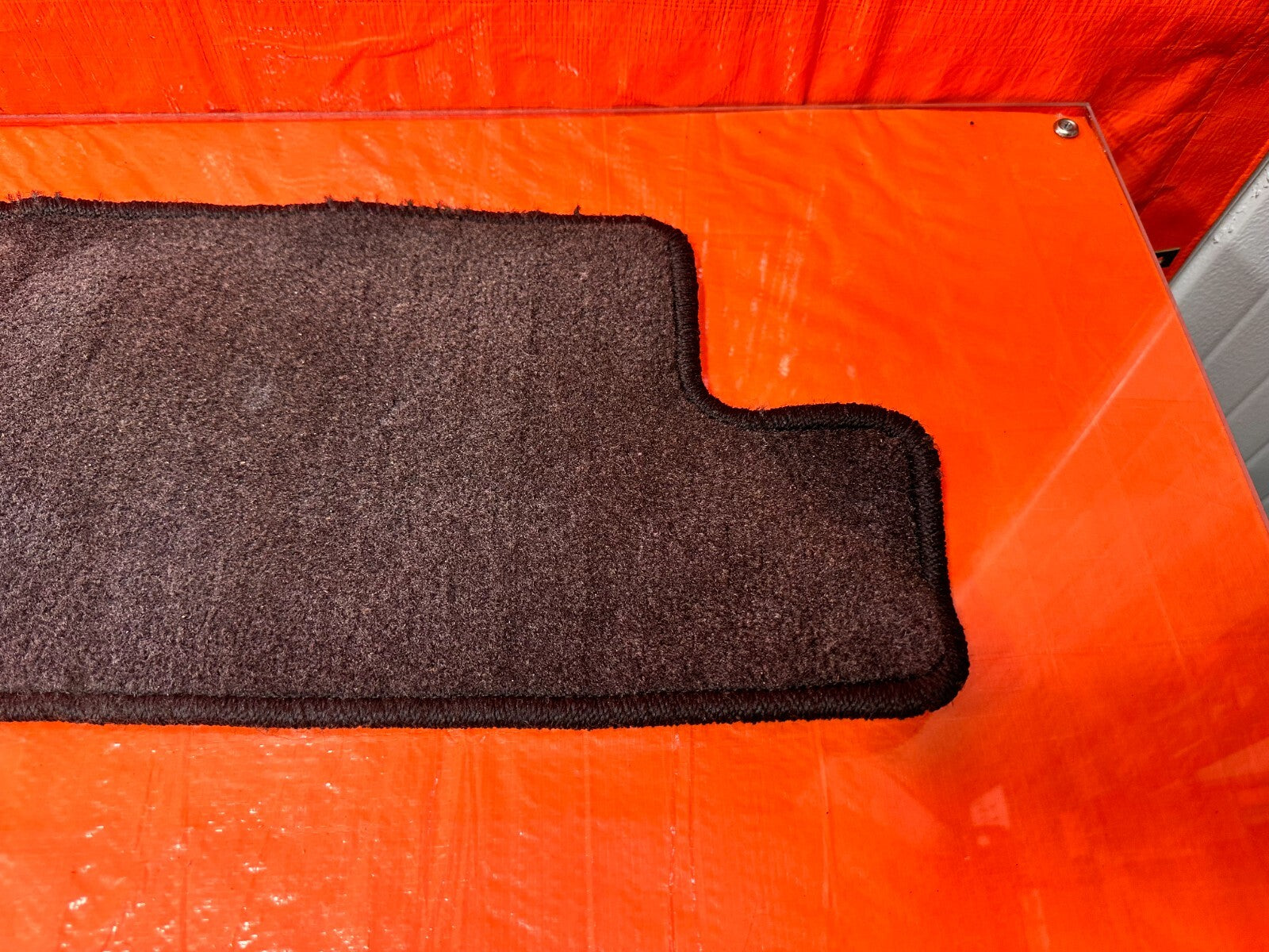 97 01 HONDA PRELUDE   LEFT AND RIGHT REAR FLOOR MAT MATS CARPET CARPETS OEM 2635
