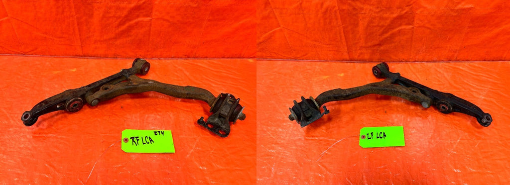 94 01 ACURA INTEGRA   LEFT AND RIGHT FRONT POLYURETHANE LOWER CONTROL ARMS #2740